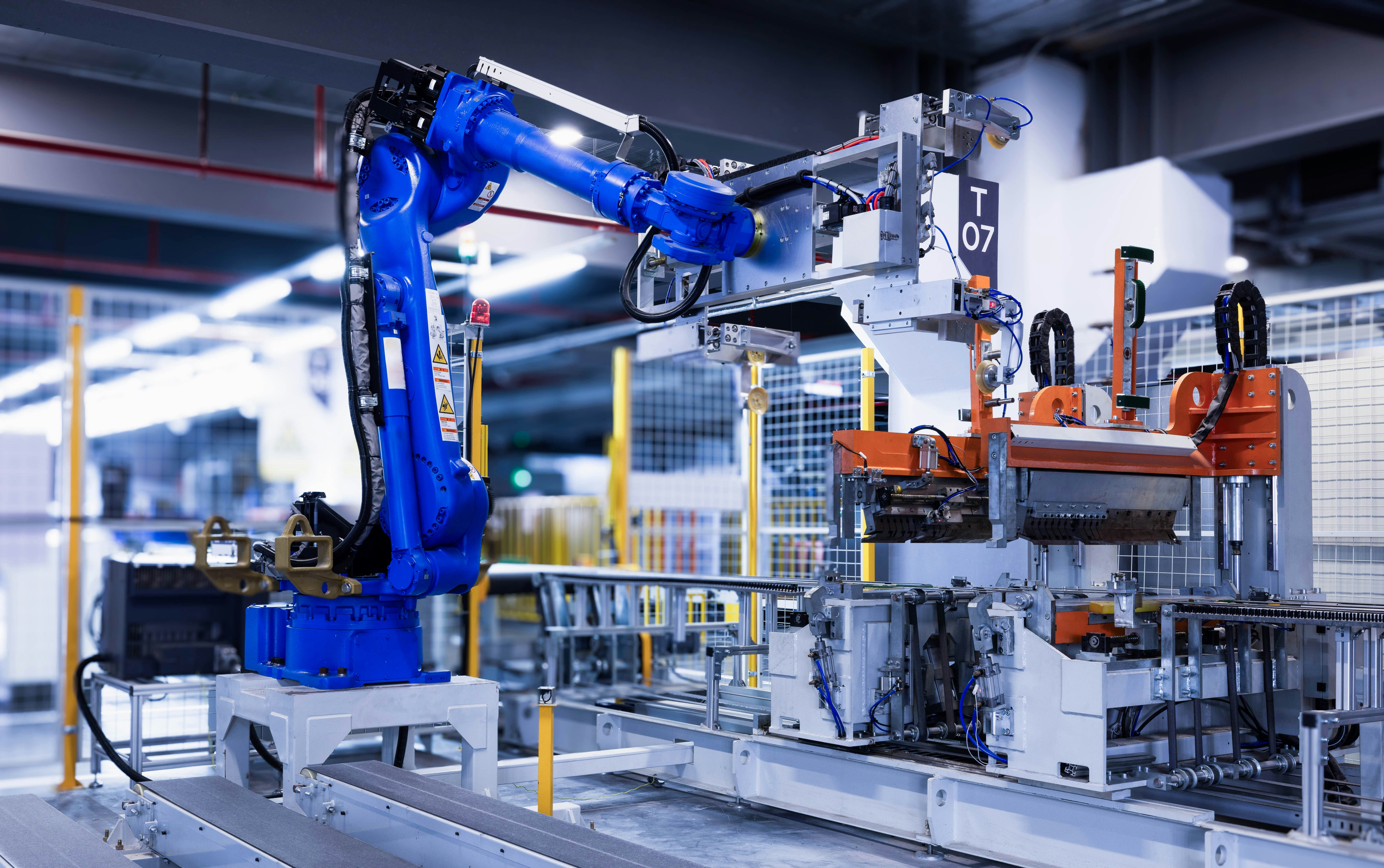 Smart factory IoT dashboard